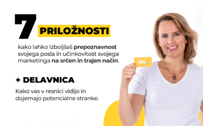 BREZPLAČNE DELAVNICE MARKETINGA V MAJU 2024
