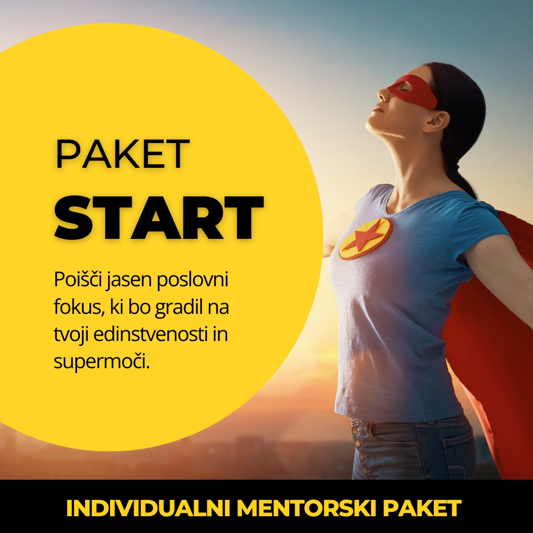 Paket START - digitalni marketing individualni mentorski tečaj